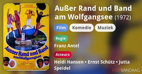 Außer Rand Und Band Am Wolfgangsee Film 1972 Filmvandaagnl