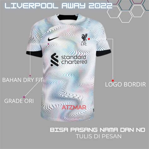 Jual Jersey Live R Pool Away Home Rd Grade Ori Import Baju