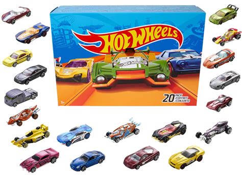 Hot Wheels 20 pak pojazdów w skali 1 64 prezent dla dorosłych kolekcjonerów i dzieci od 3 roku