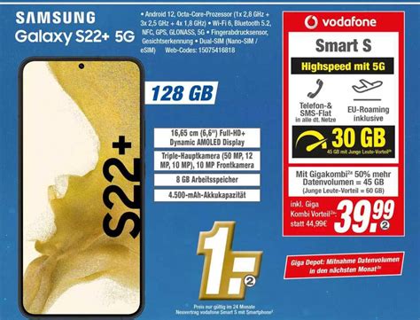 Samsung Galaxy S22+ 5g Angebot bei Expert Klein - 1Prospekte.de