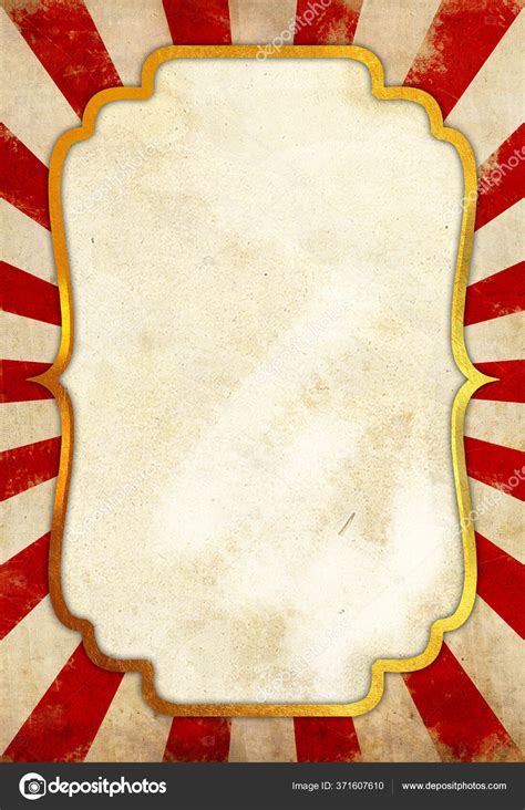 Vintage Circus Poster Template