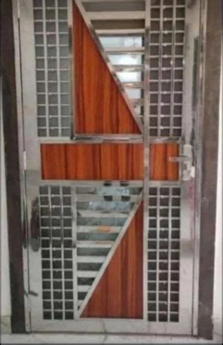 Polished Modern Stainless Steel Grill Door For Home At Rs 25000 Piece