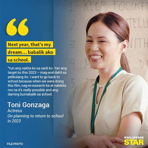 The Philippine Star On Twitter Babalik Ako Sa School Actress Toni