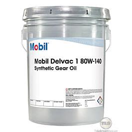 Mobil Delvac 1 Gear Oil 80w140 (5 Gal. Pail)
