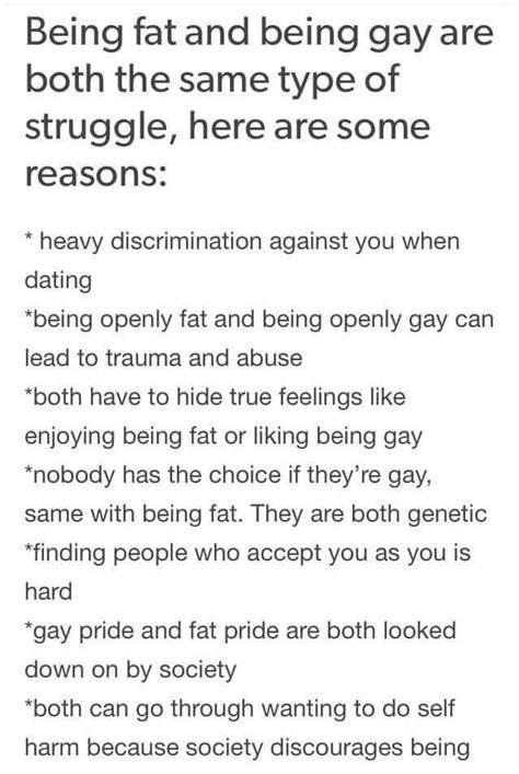 Being Fat Is Apparently Just Like Being Gay R Fatlogic