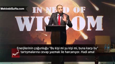 İnsanları Yargılamayın [Nouman Ali Khan] [Türkçe Altyazılı] - YouTube