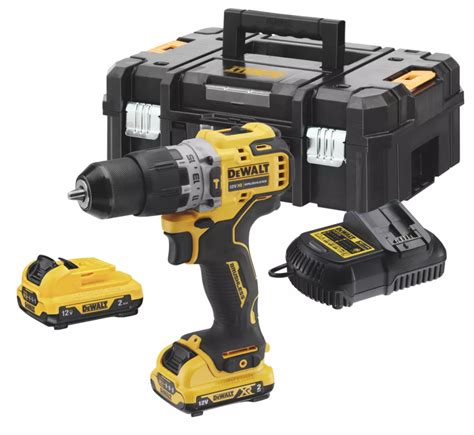 DEWALT DCD706D2-GB 12V 2 x 2.0Ah Li-Ion XR Brushless Cordless Combi ...