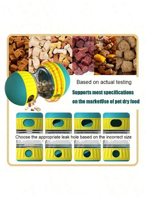 Interactive Dog Slow Feeder Toy Large Treat Dispensing Ball Made Of