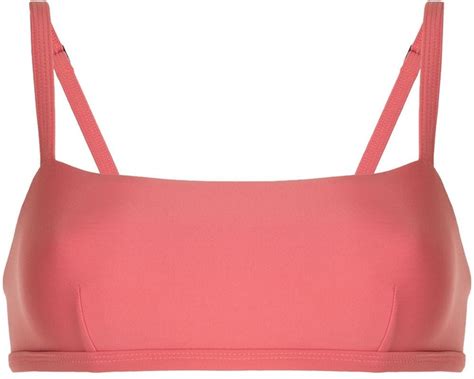Matteau The Square Crop Bikini Top ShopStyle Two Piece Swimsuits