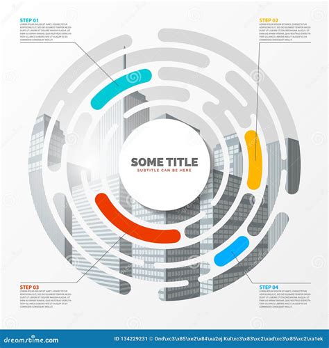 Molde Do Projeto De Infographic Conceito Criativo Etapas