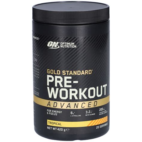 Gold Standard Pre-Workout Advanced Optimum Nutrition | Verschiedene ...