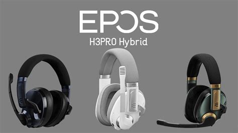 EPOS H3PRO Hybrid Wireless Closed Acoustic Gaming Headset - Review ...