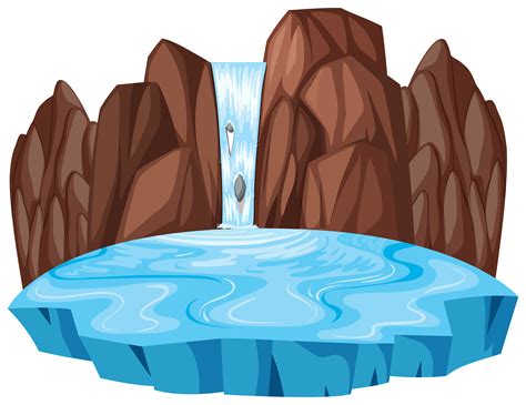 Waterfall Clip Art Vector Images Illustrations Istock