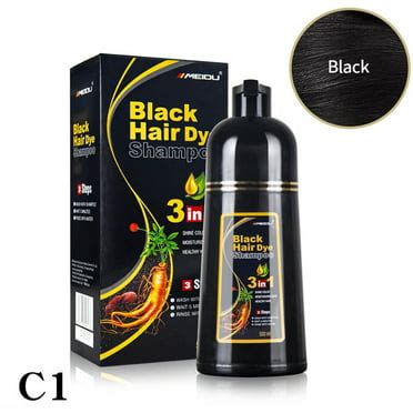 Black hair essence dyeing spray gray hair dye shampoo Polygonum ...