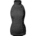 Yuanmo Women S Backless Hollow Out Anime Cosplay Virgin Killer Sweater One Piece Bikini Knit