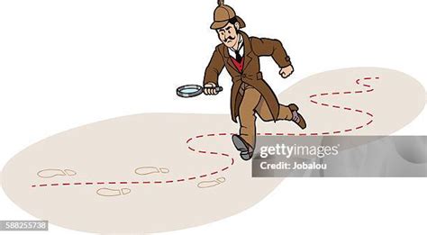 detective clues cartoon   premium high res pictures getty images