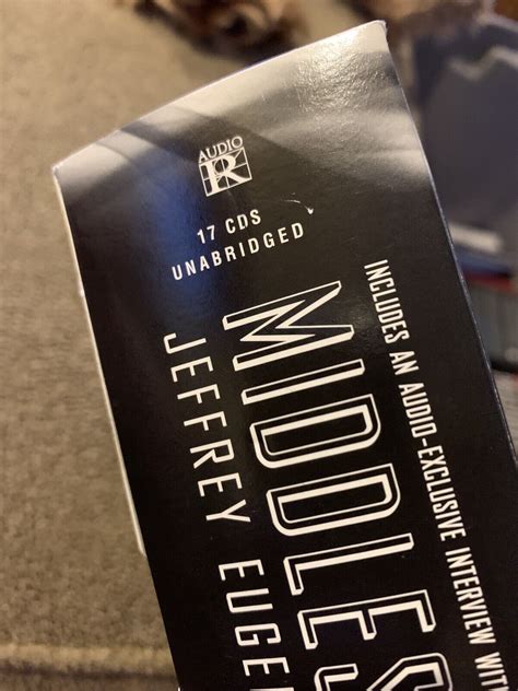 Middlesex A Novel Eugenides Jeffrey and Tabori Kristoffer Audio CD 17