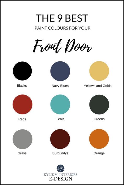 The 9 Best Front Door Paint Colors