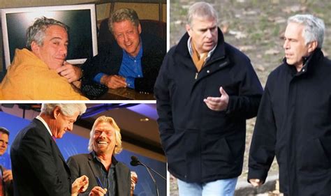 Sex Tapes Filmed Richard Branson Prince Andrew And Bill Clinton Epstein Victim Claims Us