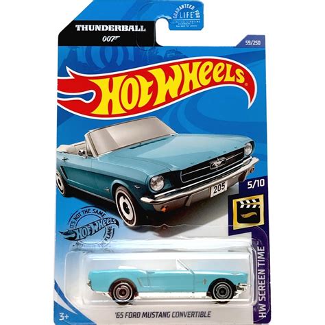 Xe M H Nh Hot Wheels James Bond Ford Mustang Convertible Shopee Vi T Nam