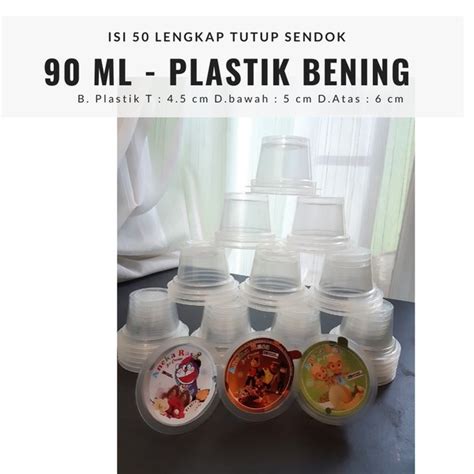 Jual Harga Cup Plastik Es Krim Cup Es Cream Plastik Ml Di Lapak