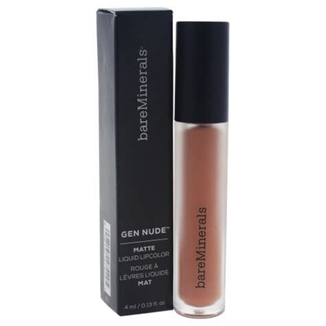 BareMinerals Gen Nude Matte Liquid Lipcolor Om Lipstick 0 13 Oz 0 13 Oz Kroger