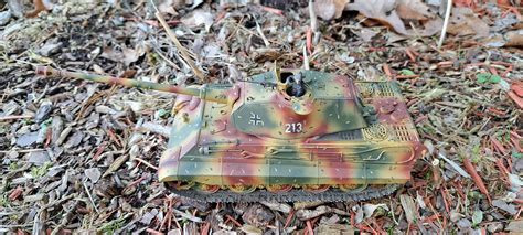 King Tiger Porsche Tank Plastic Model Military Vehicle Kit