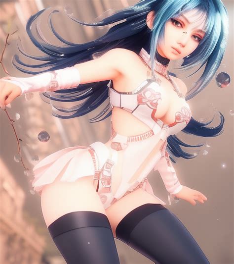 Rule 34 Ai Generated Artist Request Blue Hair Female Kamishiro Rio