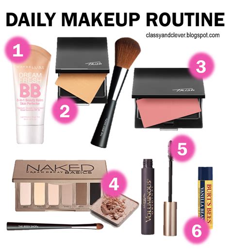 classy clever daily makeup routine