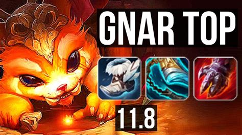 GNAR Vs GWEN TOP Rank 3 Gnar 800 Games 8 2 7 Dominating JP