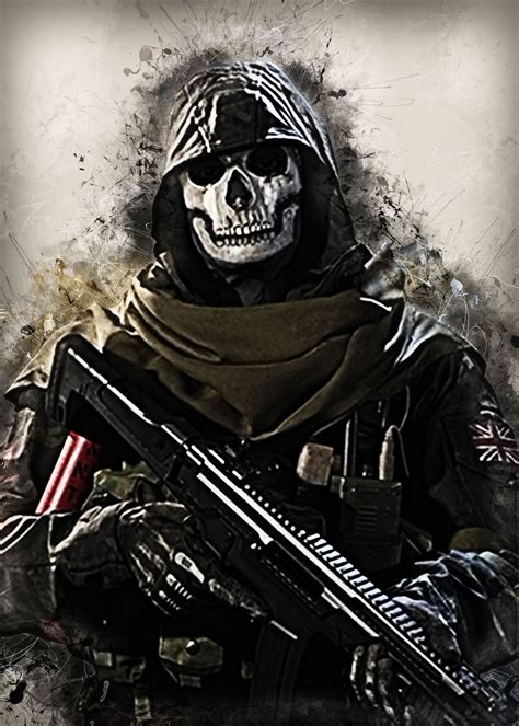 Картинки гоуста из call of duty warzone - Фотоподборки 1