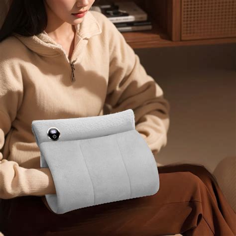 Graphene Hand Warmer Waterless USB Rechargeable Hot Water Bottle Double Sided Electric Heating