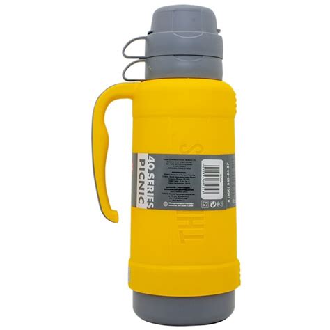 Thermos Термос со стеклянной колбой Picnic 40 Series, желтый, 1,8 л ...