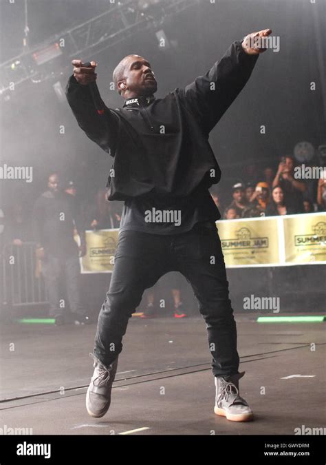 Hot Summer Jam Concert Held At The Metlife Stadium Performances Featuring Kanye West Where