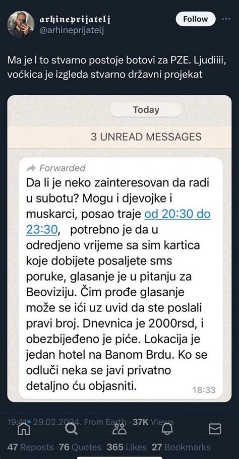 Na Mre Ama Nude Dinara Botovima Za Glasanje Za Evroviziju Oglasila Se Breskvica Ne U Se