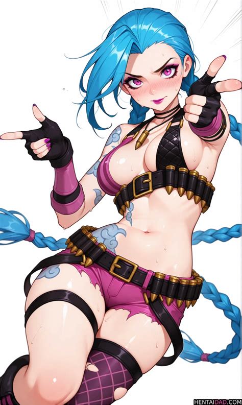 Jinx Naked League Of Legends Hentaidad