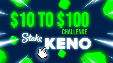 To Challenge On Keno Stake Youtube