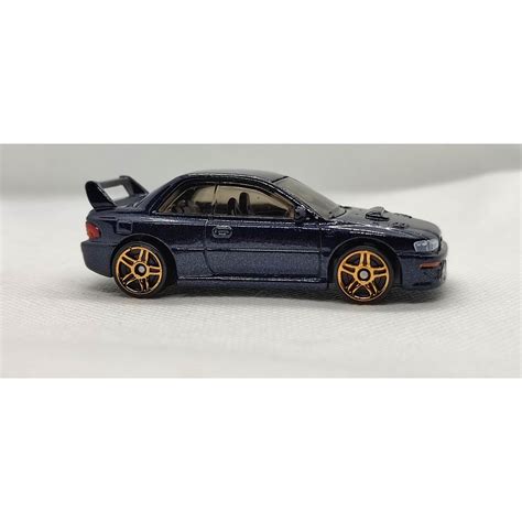 Hot Wheels Subaru Impreza B STi Version Unrivet Loose Shopee Malaysia