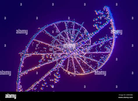 DNA complex spiral structure , medical, science, genetic biotechnology ...