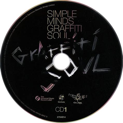 Carátula Cd1 de Simple Minds Graffiti Soul Deluxe Edition Portada