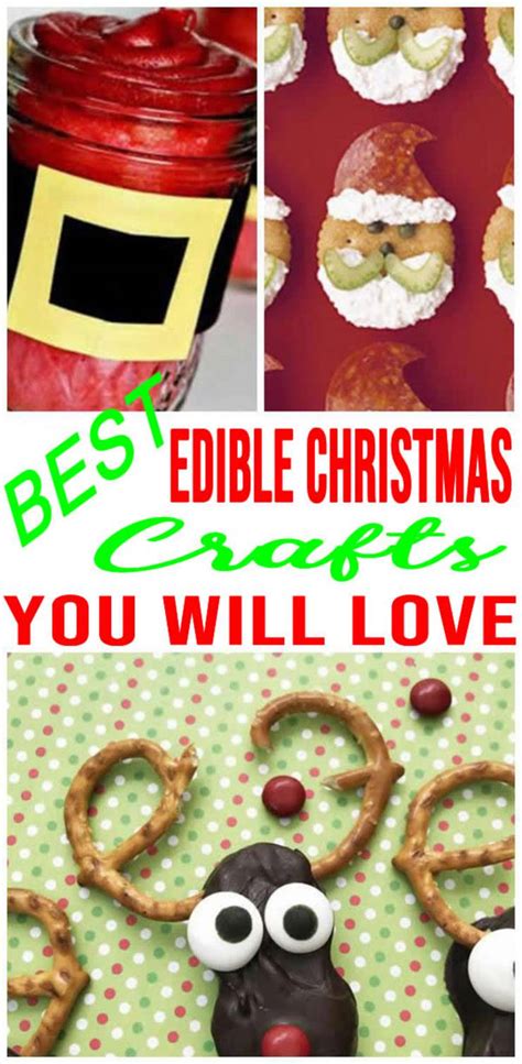 Edible Christmas Crafts For Kids