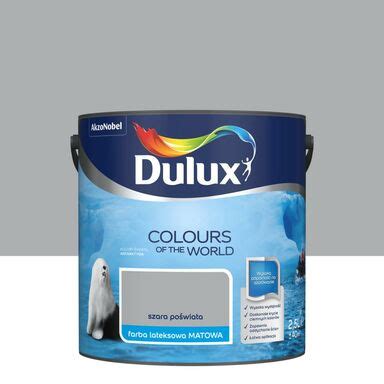 Farba Dulux Kolory Wiata Szara Po Wiata L Farby Cienne Kolorowe