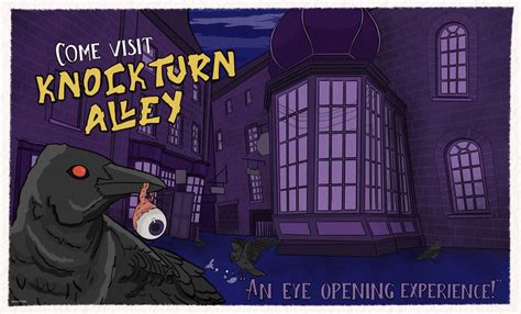 The Most Amazing Destination Knockturn Alley Poster By Roguenoelle