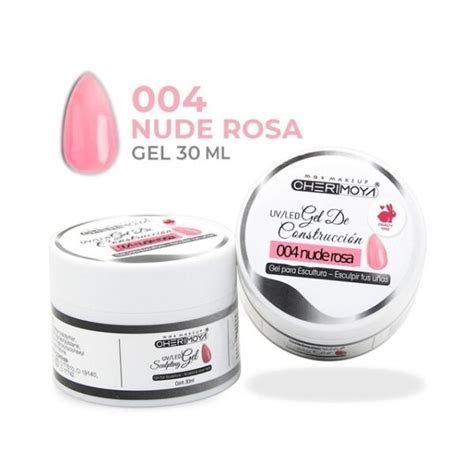Gel de Construcción ml Nude Rosa Uv Led CHERIMOYA Las