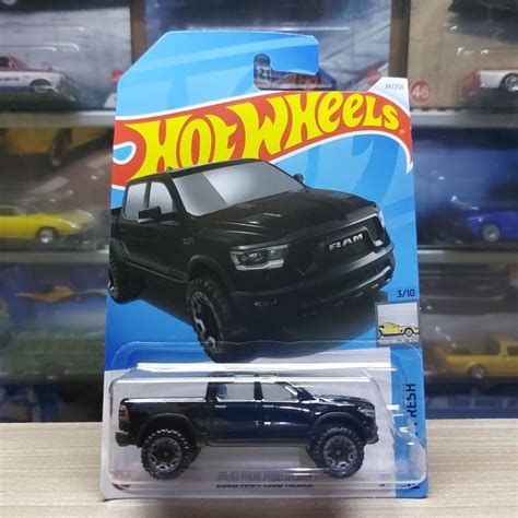Jual HOT WHEELS 2020 RAM 1500 REBEL BLACK 2024 Shopee Indonesia