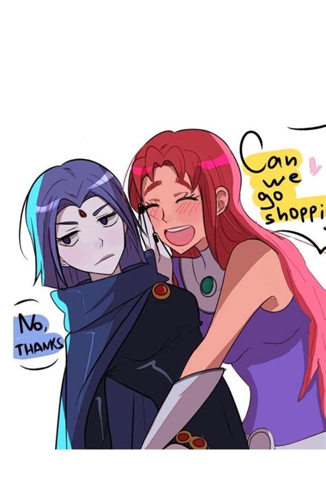 Hihi Its Raven And Starfire Edit D Animasi Gambar Gambar Arsitektur