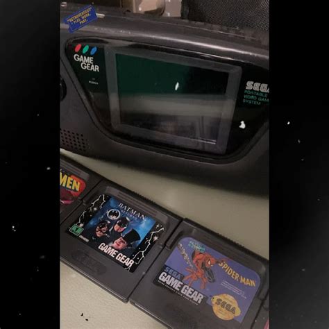 My Sega Game Gear Segagamegear Retro Sega Videogames Nostalgia