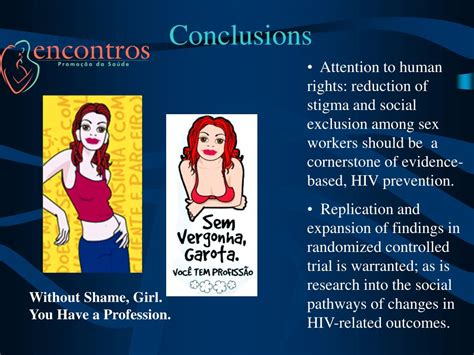 PPT The Encontros Project A Multi Level HIV Prevention Intervention Among Sex Workers In