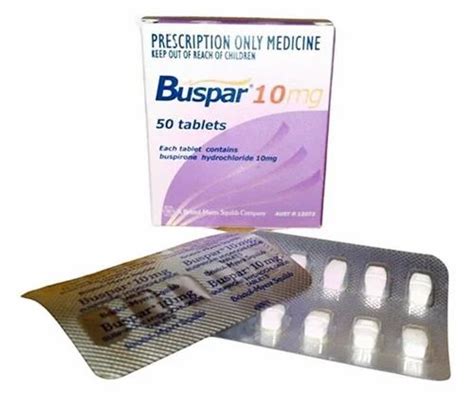 Buspin 10mg Tab At Rs 200 Strip Buspirone Tablets In Nagpur ID